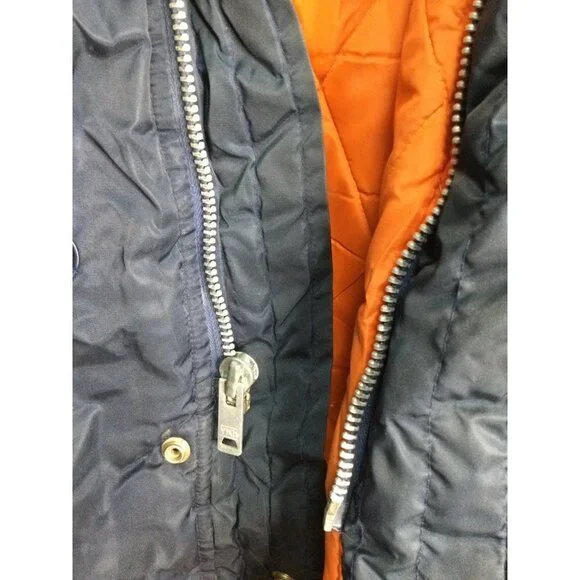 Vintage Anderson Little Arctic Parka Winter Snow Flying Jacket Hooded Pockets Me